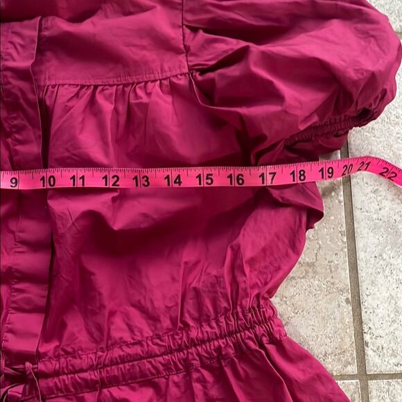 Ulla Johnson Mila Peplum Cotton Top in Rosebud - Picture 12 of 16